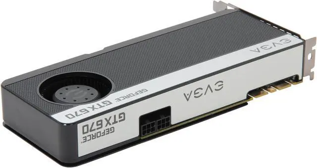 Alt view image 5 of 7 - EVGA 04G-P4-2673-KR GeForce GTX 670 Superclocked+ w/Backplate 4GB 256-bit GDDR5 PCI Express 3.0 x16 HDCP Ready SLI Support Video Card