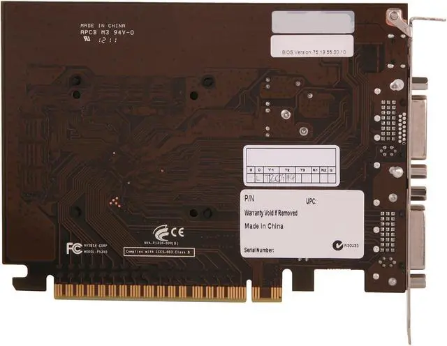 Alt view image 4 of 5 - EVGA GeForce GT 610 2GB DDR3 PCI Express 2.0 x16 Graphics Card 02G-P3-2617-KR