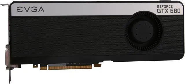 Alt view image 3 of 7 - EVGA 04G-P4-3685-KR GeForce GTX 680 FTW Standard, w/Backplate 4GB 256-bit GDDR5 PCI Express 3.0 x16 HDCP Ready SLI Support Video Card