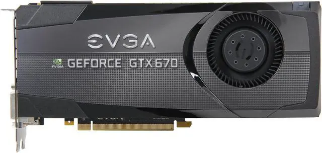Alt view image 3 of 6 - EVGA 02G-P4-2676-KR GeForce GTX 670 FTW LE 2GB 256-bit GDDR5 PCI Express 3.0 x16 HDCP Ready SLI Support Video Card