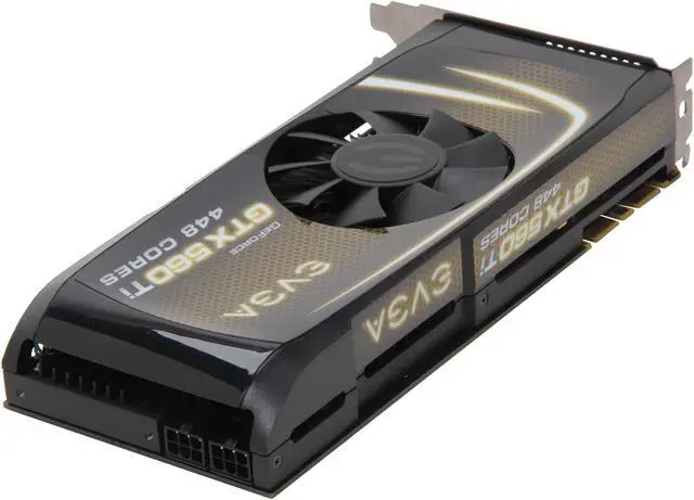 Alt view image 5 of 6 - EVGA GeForce GTX 560 Ti - 448 Cores (Fermi) 1280MB GDDR5 PCI Express 2.0 x16 SLI Support Graphics Card 012-P3-2066-RX