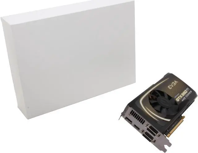 Alt view image 6 of 6 - EVGA GeForce GTX 560 Ti - 448 Cores (Fermi) 1280MB GDDR5 PCI Express 2.0 x16 SLI Support Graphics Card 012-P3-2066-RX