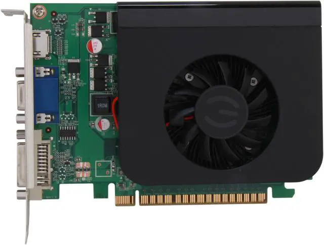 Alt view image 3 of 5 - EVGA GeForce GT 630 1GB GDDR5 PCI Express 2.0 x16 Graphics Card 01G-P3-2632-KR