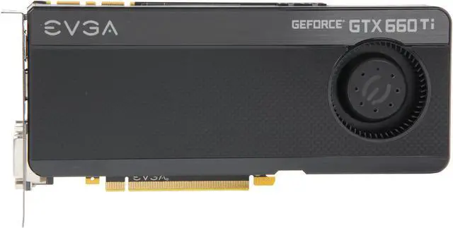 Alt view image 3 of 7 - EVGA GeForce GTX 660 Ti 2GB GDDR5 PCI Express 3.0 x16 SLI Support Graphics Card 02G-P4-3660-KR