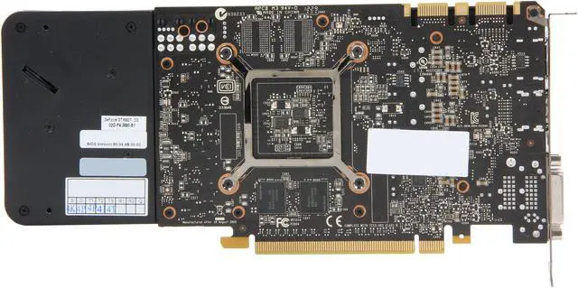 Alt view image 4 of 7 - EVGA GeForce GTX 660 Ti 2GB GDDR5 PCI Express 3.0 x16 SLI Support Graphics Card 02G-P4-3660-KR