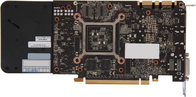 Alt view image 4 of 7 - EVGA SuperClocked 02G-P4-3662-KR G-SYNC Support GeForce GTX 660 Ti 2GB 192-bit GDDR5 PCI Express 3.0 x16 HDCP Ready SLI Support Video Card