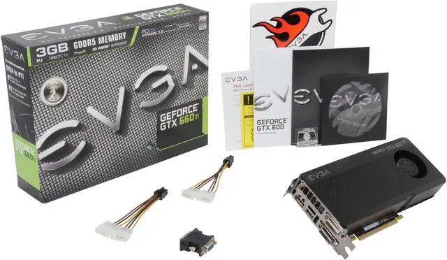 Alt view image 7 of 7 - EVGA GeForce GTX 660 Ti 3GB GDDR5 PCI Express 3.0 x16 SLI Support Graphics Card 03G-P4-3661-KR