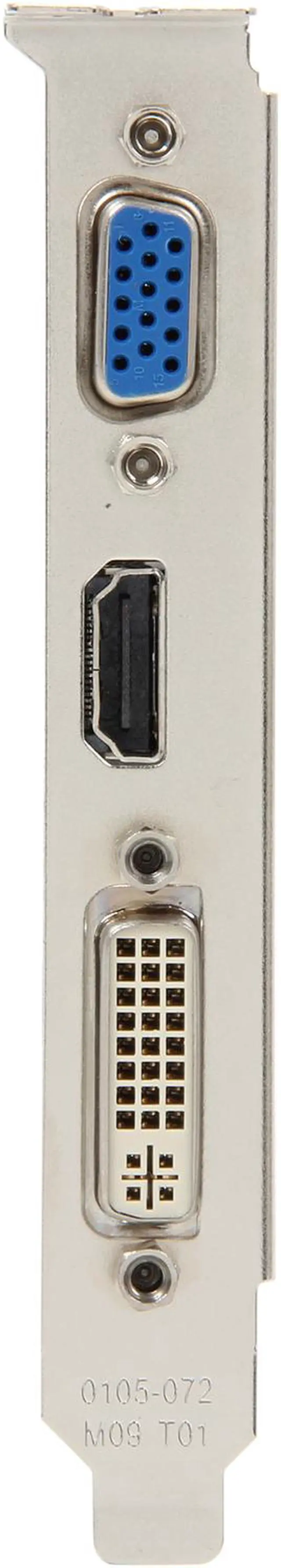 Alt view image 2 of 5 - EVGA GeForce GT 620 1GB DDR3 PCI Express 2.0 x16 Graphics Card 01G-P3-2625-KR