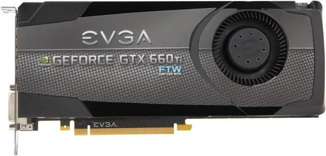 Alt view image 3 of 7 - EVGA 02G-P4-3667-KR GeForce GTX 660 Ti FTW 2GB 192-bit GDDR5 PCI Express 3.0 x16 HDCP Ready SLI Support Video Card