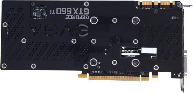 Alt view image 4 of 6 - EVGA 03G-P4-3666-KR GeForce GTX 660 Ti FTW LE+ 3GB 192-bit GDDR5 PCI Express 3.0 x16 HDCP Ready SLI Support Video Card