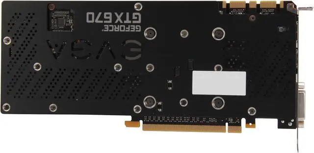 Alt view image 4 of 5 - EVGA 04G-P4-3673-KR GeForce GTX 670 FTW+ 4GB 256-bit GDDR5 PCI Express 3.0 x16 HDCP Ready SLI Support Video Card