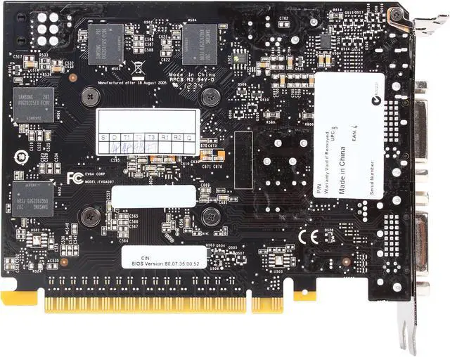 Alt view image 4 of 6 - EVGA SuperClocked 02G-P4-2653-KR GeForce GTX 650 2GB 128-bit GDDR5 PCI Express 3.0 x16 HDCP Ready Video Card