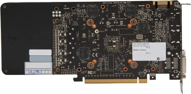 Alt view image 4 of 6 - EVGA 02G-P4-2663-KR G-SYNC Support GeForce GTX 660 FTW Signature 2 2GB 192-bit GDDR5 PCI Express 3.0 x16 HDCP Ready SLI Support Video Card