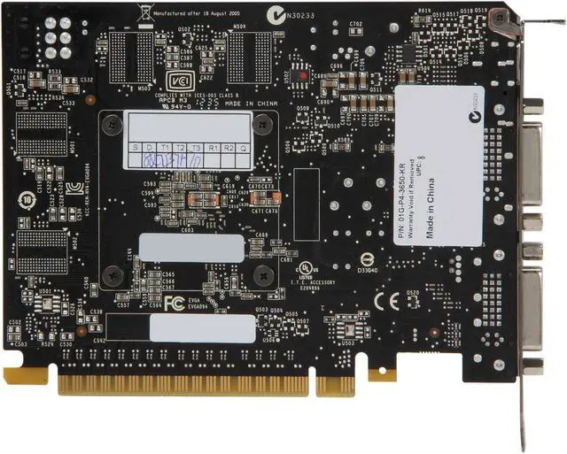 Alt view image 4 of 6 - EVGA GeForce GTX 650 Ti 1GB GDDR5 PCI Express 3.0 x16 Graphics Card 01G-P4-3650-KR