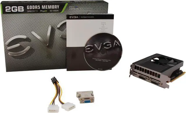 Alt view image 6 of 6 - EVGA GeForce GTX 650 Ti 2GB GDDR5 PCI Express 3.0 x16 Graphics Card 02G-P4-3651-KR