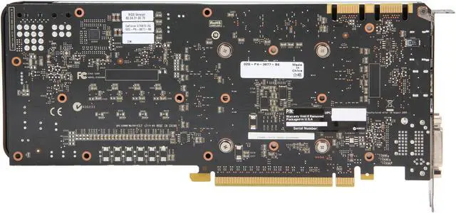 Alt view image 4 of 7 - EVGA 02G-P4-3677-KR GeForce GTX 670 FTW Signature2 2GB 256-bit GDDR5 PCI Express 3.0 x16 HDCP Ready SLI Support Video Card