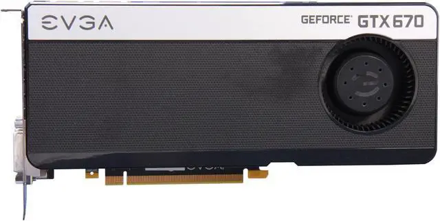 Alt view image 3 of 6 - EVGA GeForce GTX 670 4GB GDDR5 PCI Express 3.0 x16 SLI Support Graphics Card 04G-P4-2673-RX