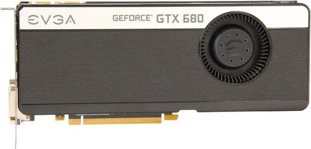 Alt view image 3 of 6 - EVGA GeForce GTX 680 4GB GDDR5 PCI Express 3.0 x16 SLI Support Graphics Card 04G-P4-2686-RX