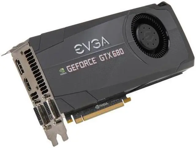Refurbished: EVGA GeForce GTX 600 SuperClocked GeForce GTX 680 Graphics ...