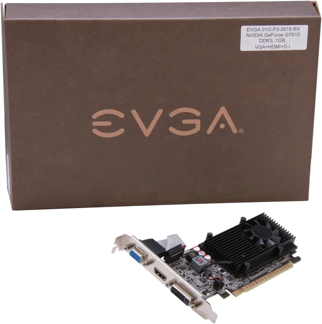 Refurbished: EVGA GeForce GT 610 Graphics Card 01G-P3-2615-RX - Newegg.com