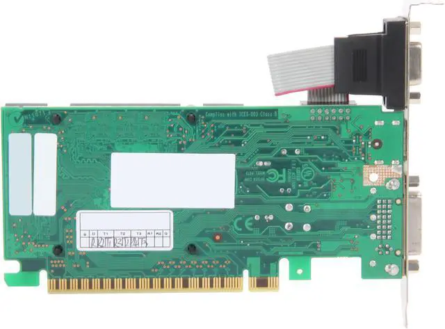 Alt view image 4 of 6 - EVGA GeForce 210 1GB DDR3 PCI Express 2.0 Graphics Card 01G-P3-1313-RX