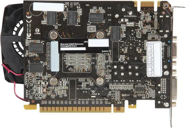 Alt view image 4 of 6 - EVGA GeForce GT 545 1GB DDR3 PCI Express 2.0 x16 SLI Support Graphics Card 015-P3-1545-RX