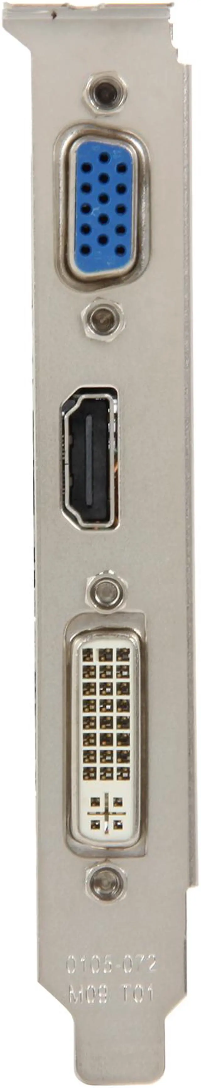 Alt view image 2 of 5 - EVGA SuperClocked 01G-P3-1435-RX GeForce GT 430 (Fermi) 1GB 128-bit DDR3 PCI Express 2.0 x16 HDCP Ready Low Profile Video Card