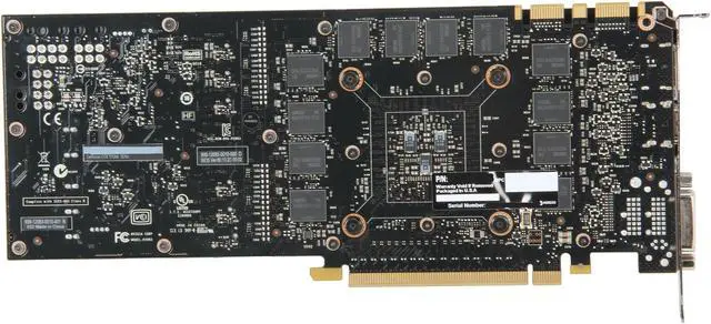 Alt view image 4 of 6 - EVGA 06G-P4-2791-KR GeForce GTX TITAN SuperClocked 6GB 384-bit GDDR5 PCI Express 3.0 x16 HDCP, SLI Ready Video Card