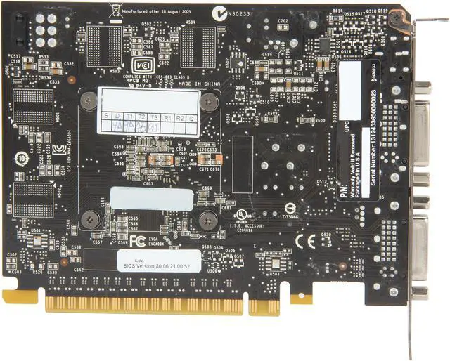 Alt view image 4 of 6 - EVGA 01G-P4-3650-RX GeForce GTX 650 Ti 1GB 128-Bit GDDR5 PCI Express 3.0 x16 HDCP Ready Video Card Certified Refurbished
