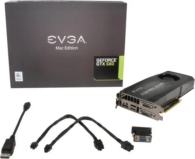 Alt view image 6 of 6 - EVGA GeForce GTX 680 MAC 2GB GDDR5 PCI Express 2.0 Graphics Card 02G-P4-3682-KR