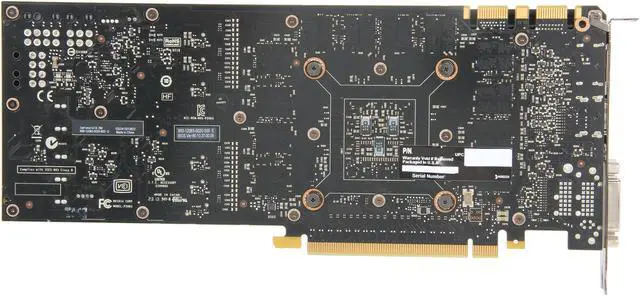 Alt view image 4 of 6 - EVGA 03G-P4-2781-KR G-SYNC Support GeForce GTX 780 3GB 384-Bit GDDR5 PCI Express 3.0 SLI Support Video Card