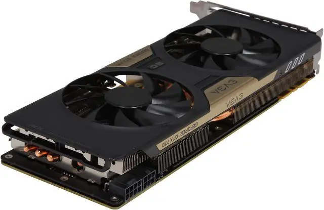 Alt view image 5 of 7 - EVGA SuperClocked w/ ACX Cooling 02G-P4-2774-KR G-SYNC Support GeForce GTX 770 2GB 256-bit GDDR5 PCI Express 3.0 SLI Support Video Card