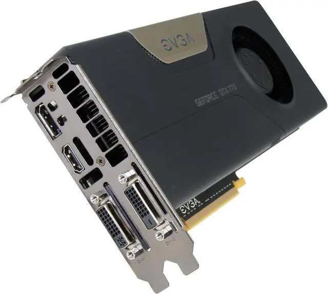 Main image of EVGA SuperClocked 02G-P4-2771-KR G-SYNC Support GeForce GTX 770 2GB 256-bit GDDR5 PCI Express 3.0 x16 SLI Support Video Card