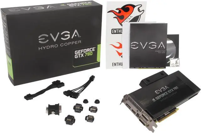 Alt view image 6 of 6 - EVGA 03G-P4-2789-KR G-SYNC Support GeForce GTX 780 3GB 384-Bit GDDR5 PCI Express 3.0 SLI Support Hydro Copper Video Card
