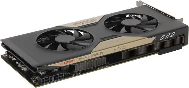 Alt view image 5 of 6 - EVGA 04G-P4-3778-KR G-SYNC Support GeForce GTX 770 4GB 256-Bit GDDR5 PCI Express 3.0 x16 HDCP Ready SLI Support Dual Classified with EVGA ACX Cooler Video Card
