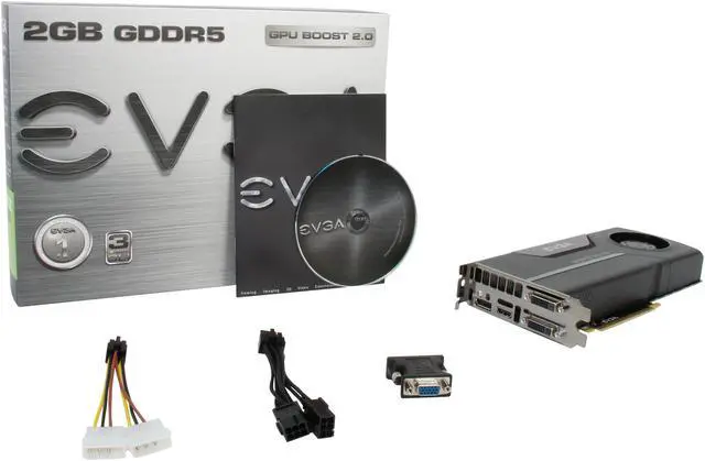 Alt view image 6 of 6 - EVGA 02G-P4-2761-KR G-SYNC Support GeForce GTX 760 2GB 256-Bit GDDR5 PCI Express 3.0 SLI Support Video Card