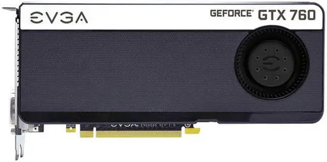Alt view image 3 of 8 - EVGA GeForce GTX 760 2GB GDDR5 PCI Express 3.0 SLI Support Graphics Card 02G-P4-2760-KR