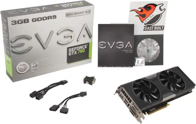Alt view image 6 of 6 - EVGA 03G-P4-2782-KR G-SYNC Support GeForce GTX 780 3GB 384-Bit GDDR5 PCI Express 3.0 SLI Support Video Card w/ EVGA ACX Cooler