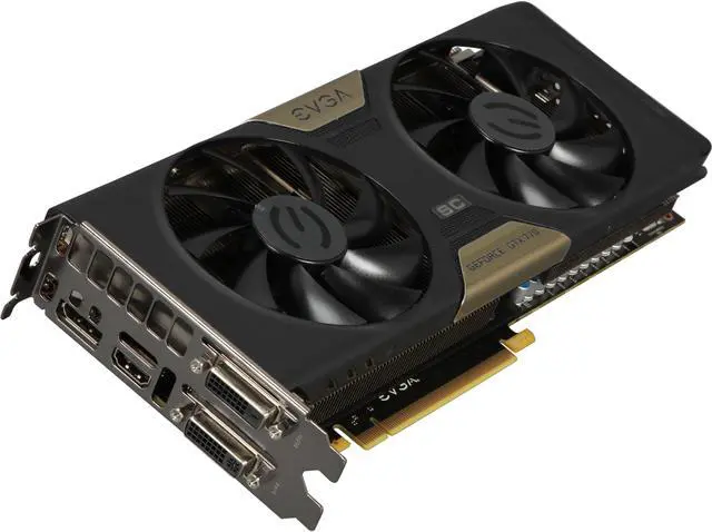 Main image of EVGA G-SYNC Support GeForce GTX 770 DUAL SuperClocked  2GB 256-bit GDDR5 PCI Express 3.0 SLI Support w/ EVGA ACX Cooler Video Card 02G-P4-2776-KR