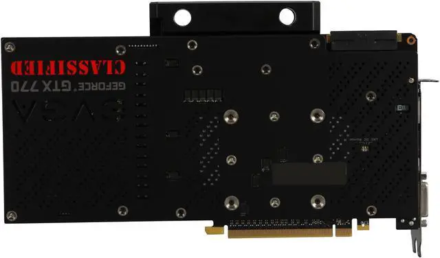 Alt view image 4 of 6 - EVGA 04G-P4-3779-KR G-SYNC Support GeForce GTX 770 4GB 256-Bit GDDR5 PCI Express 3.0 SLI Support Classified Hydro Copper Video Card