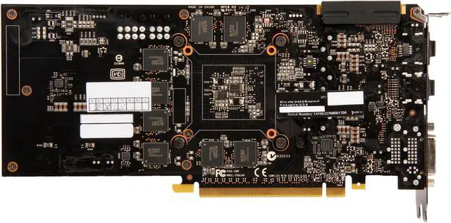 Alt view image 4 of 6 - EVGA 04G-P4-2768-KR G-SYNC Support GeForce GTX 760 4GB 256-Bit GDDR5 PCI Express 3.0 SLI Support SC 4GB w/ EVGA ACX Cooler Video Card