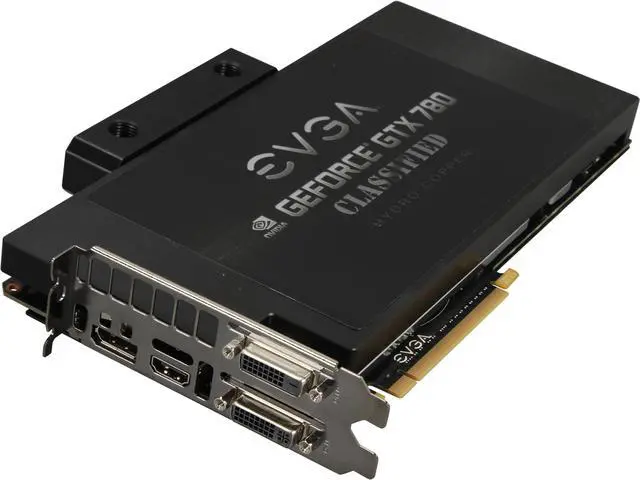 Main image of EVGA 03G-P4-3789-KR G-SYNC Support GeForce GTX 780 3GB 384-Bit GDDR5 PCI Express 3.0 SLI Support Classified Hydro Copper Video Card