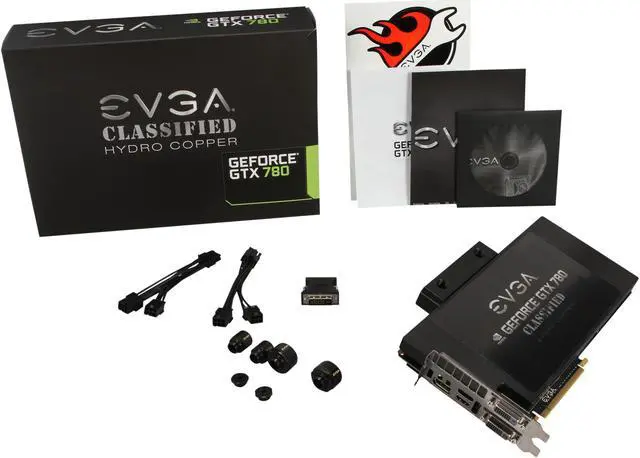 Alt view image 6 of 6 - EVGA 03G-P4-3789-KR G-SYNC Support GeForce GTX 780 3GB 384-Bit GDDR5 PCI Express 3.0 SLI Support Classified Hydro Copper Video Card