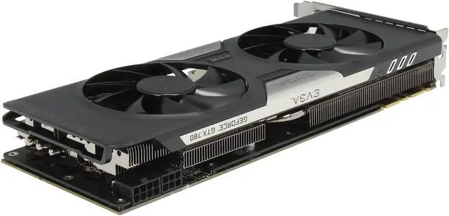 Alt view image 5 of 6 - EVGA 03G-P4-3784-KR G-SYNC Support GeForce GTX 780 3GB 384-Bit GDDR5 PCI Express 3.0 SLI Support Dual FTW w/ EVGA ACX Cooler Video Card