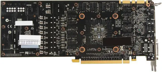 Alt view image 4 of 7 - EVGA 03G-P4-3783-KR G-SYNC Support GeForce GTX 780 3GB 384-Bit GDDR5 PCI Express 3.0 SLI Support Dual w/ EVGA ACX Cooler Video Card