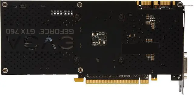 Alt view image 4 of 7 - EVGA 02G-P4-3765-KR G-SYNC Support GeForce GTX 760 2GB 256-bit GDDR5 PCI Express 3.0 SLI Support Dual Superclocked w/ EVGA ACX Cooler Video Card