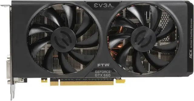 Alt view image 3 of 6 - EVGA 02G-P4-3063-KR G-SYNC Support GeForce GTX 660 2GB 192-Bit GDDR5 PCI Express 3.0 SLI Support Video Card w/ ACX Cooler