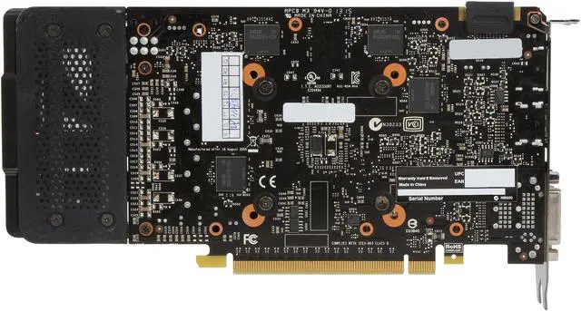 Alt view image 4 of 6 - EVGA 02G-P4-3063-KR G-SYNC Support GeForce GTX 660 2GB 192-Bit GDDR5 PCI Express 3.0 SLI Support Video Card w/ ACX Cooler