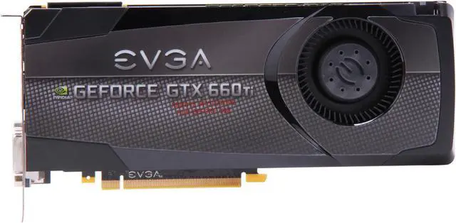 Alt view image 3 of 5 - EVGA GeForce GTX 660 Ti 2GB GDDR5 PCI Express 3.0 x16 SLI Support Graphics Card 02G-P4-3665-RX