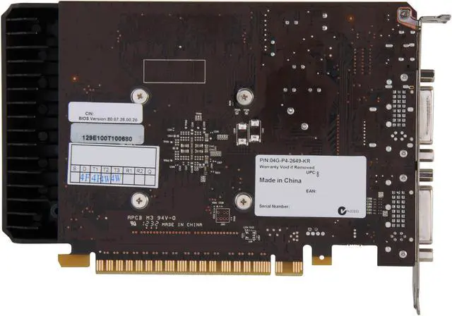 Alt view image 4 of 4 - EVGA GeForce GT 640 4GB DDR3 PCI Express 3.0 x16 Graphics Card 04G-P4-2649-RX